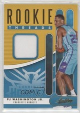 2019-20 Panini Absolute Memorabilia Rookie Threads Level 1 PJ Washington Jr uk2