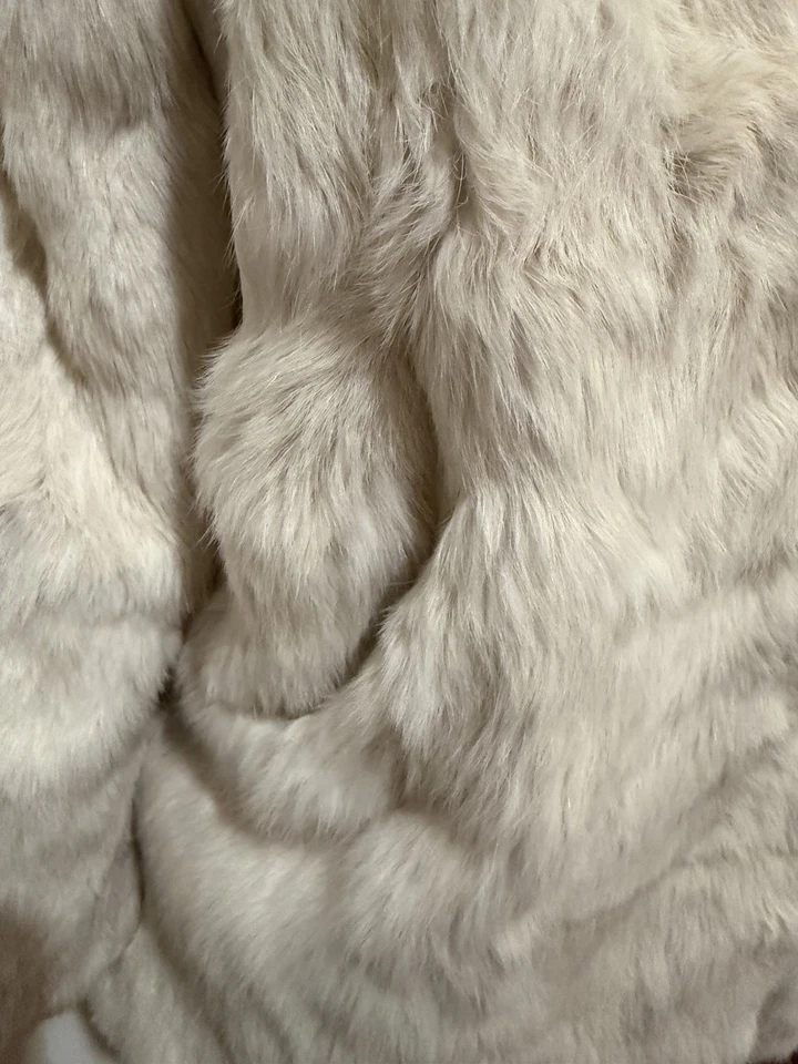 Isabel Marant Rabbit Fur Short  Button Front Coat Sz 2 ~ Made In France - Image 4 of 4