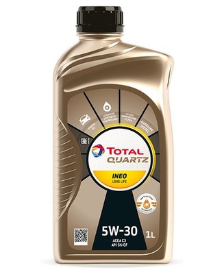 For TOTAL 2213818 TOTAL QUARTZ OIL 5W30 1L INEO LONGLIFE SN / LOW SAPS C3 / 229