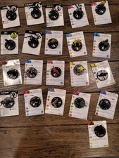 Marvel HeroClix Set Of 21 Characters With Cards.