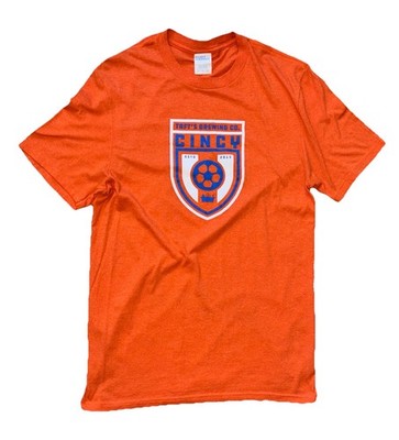 Tafts Brewing FC Cincinnati Men's Orange T-Shirt Sz Small S