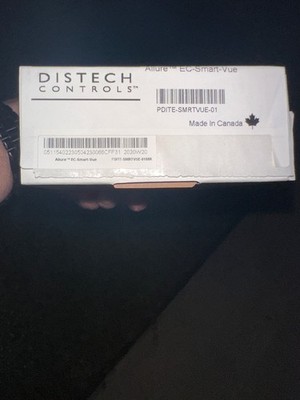 Distech Controls PDITE-SMRTVUE-01 Allure EC-Smart-Vue Room Temp Sensor