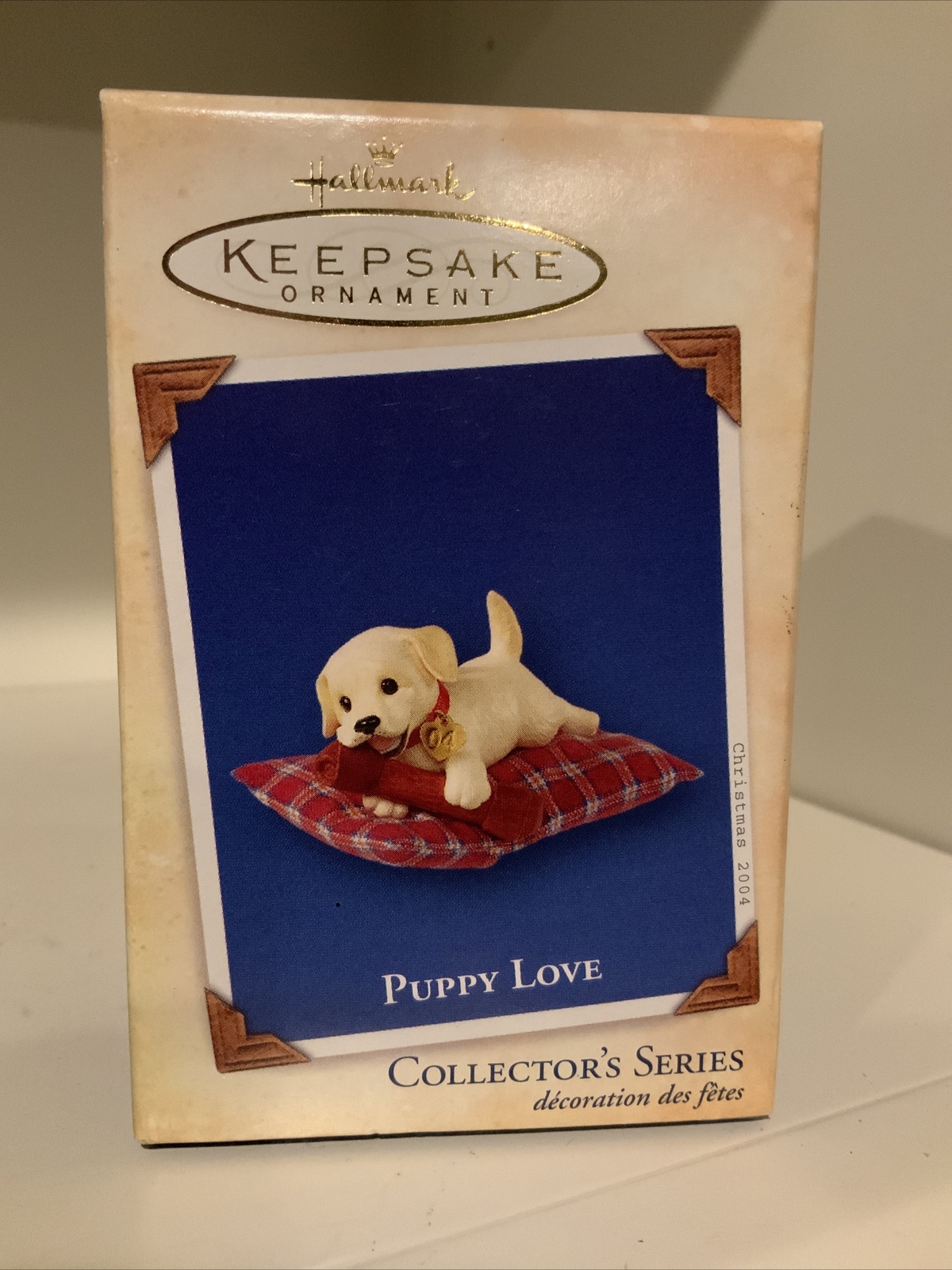 2004 Hallmark Ornaments Puppy Love 14 in Series Yellow Lab New In Box eBay