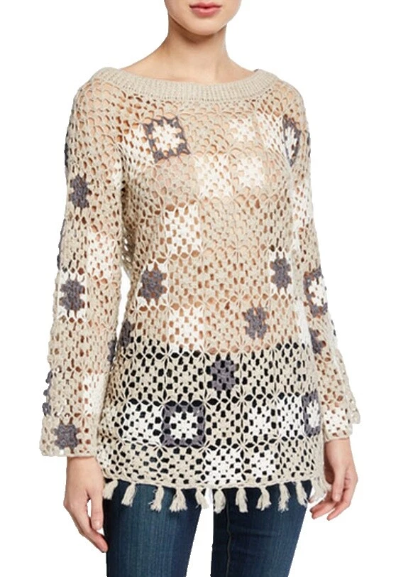 Женские свитера с геометрическим узором Neiman Marcus