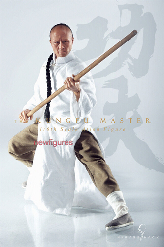Figura de soldado macho Mirage Hack 1/6 MHA-001B Shaolin Monk Kungfu Ji Chunhua 12" Mirage Hack - Imagen 2 de 6