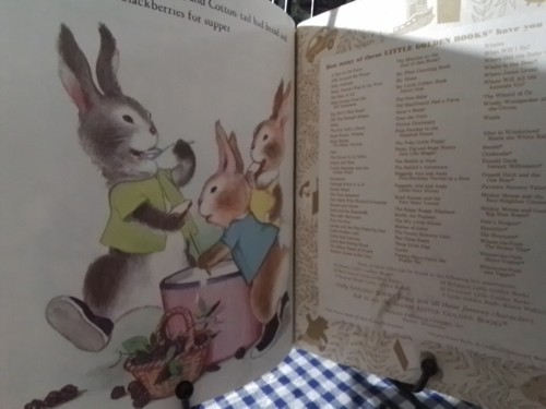 PETER RABBIT Little Golden Book 1981 Wisconsin #E479-1 SC *VGC - Picture 10 of 10