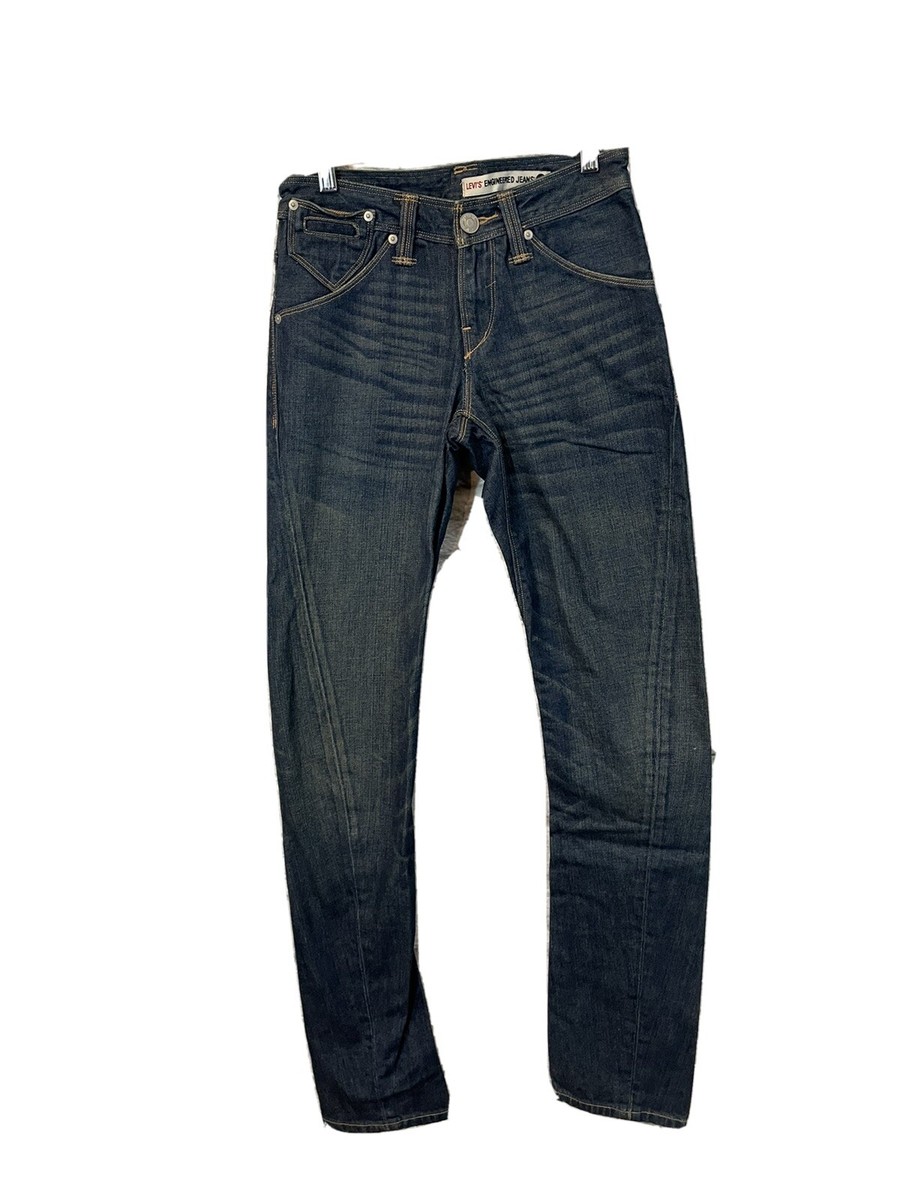 Levi's Mens Engineered Jeans Twisted Seam Tapered Slim Fit Sz