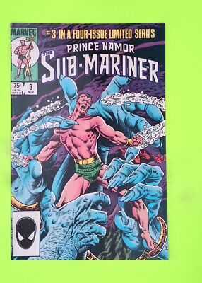 Prince Namor, the Sub-Mariner #3 1984 Marvel Comics 1st App High Grade L70-175