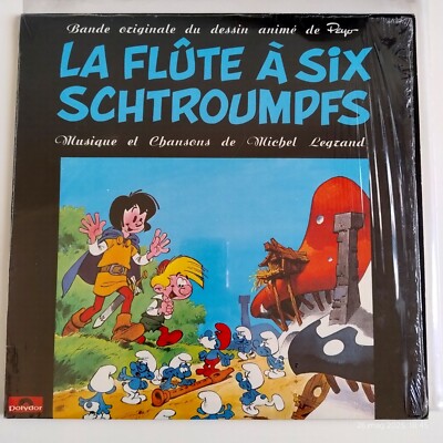 LP DIE FLÖTE MIT 6 SCHLÜMPFEN Ost SMURF DIE FLÖTE MIT SECHS SCHLÜMPFEN 1975 Bim Bum Bam 