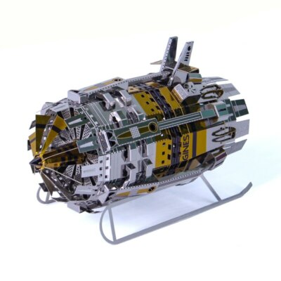 3D Metal Puzzle Model DIY Laser Cutting Jigsaw Model Adults and Kids Toys Gifts