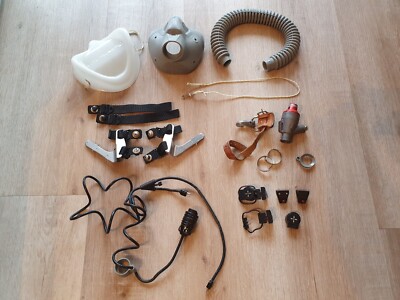 Spare Parts Gentex MBU-12/P Sauerstoffmaske Pilotenmaske BW Oxygen Mask Pilot