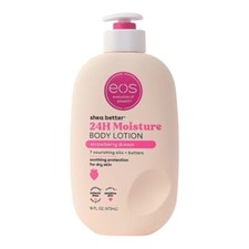 EOS SHEA BETTER 24HR MOISTURE BODY LOTION IN STRAWBERRY DREAM 473ML - BRAND NEW