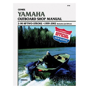 Manual, Service Yamaha 2-90hp 99-02 | eBay