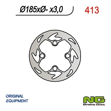 Disque de frein avant NG Brake pour restaurer le freinage Gas Gas TXT