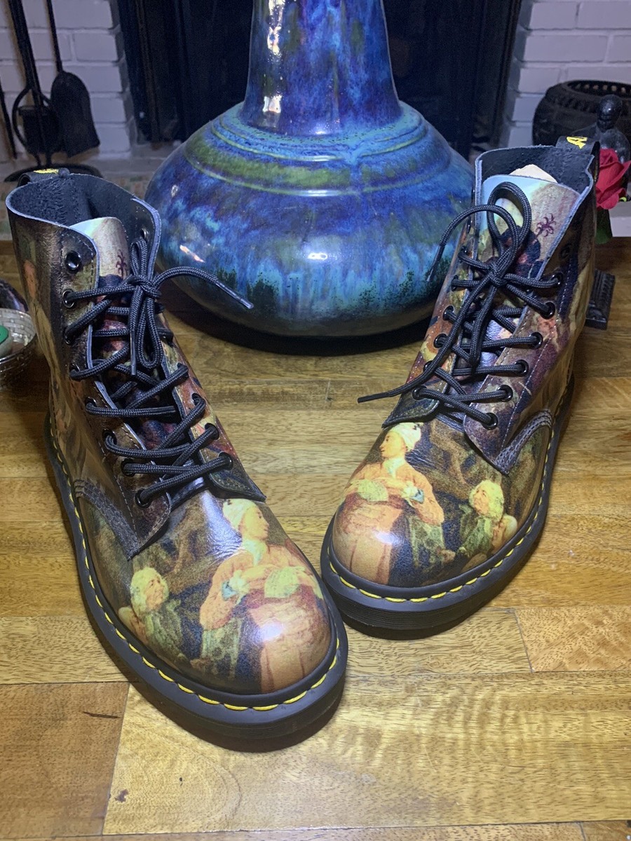 Dr. Martens Pascal Boots Museum Edition William Hogarth A Rakes Progress Mens 9 Dr Martens Hogarth for sale | eBay main image 3