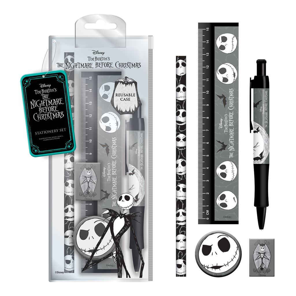 NIGHTMARE BEFORE CHRISTMAS - Spooky - Stationery S NUOVO