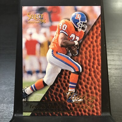 1996 Select Fluid & Fleet Terrell Davis #194 HOF Broncos