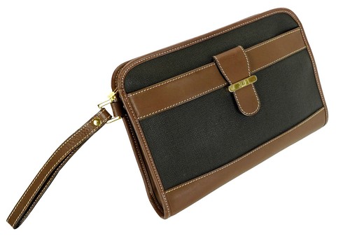 COACH Lexington Leather Business Tote Shoulder bag Leather brown