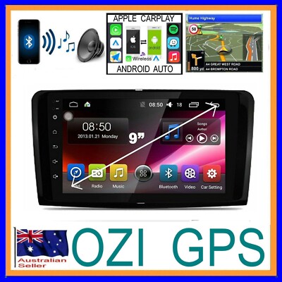 MERCEDES M CLASS 2005-2011 W164 GPS CARPLAY ANDROID AUTO CAM ODB DAB TPMS DVR