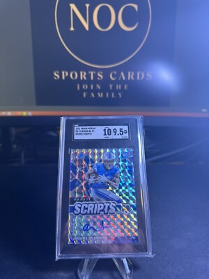 2021 Panini Mosaic - Rookie Scripts Amon-Ra St. Brown #RS-28 (AU