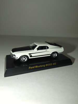 Kyosho 1/64 USA Collection Ford Mustang Boss 302 White | eBay