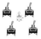 4 On Off Metal Toggle Electrical Flick Switch 15A 12V Waterproof Car Boat Rally 
