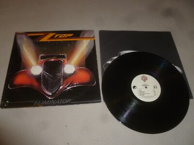 VINTAGE RECORD ALBUM ZZ TOP ELIMINATOR 1-23774 WARNER BROS 1983 VINYL LP