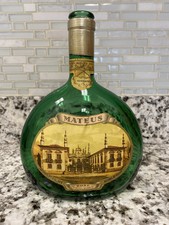 Vintage 1940s Green Mateus Rose Made In Portugal Wine Bottle Etsy Vintage Bottle Vintage How To Make