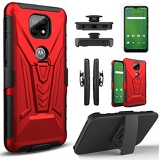 For Motorola Moto G Power 2021 Case Phone Cover Heavy Duty Tempered Glass