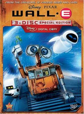 Wall-E (Three-Disc Special Edition) - DVD - GOOD