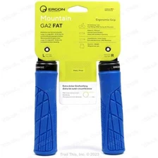 Ergon GA2 FAT Large Ergo Lock-On Handlebar Bike Grips MTB Trail All Mountain