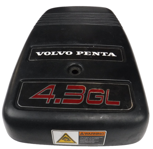 OEM VOLVO PENTA 4.3GL 4.3 MARINE CARBURETOR ENGINE MOTOR COVER GUARD O653-7 - Afbeelding 1 van 7