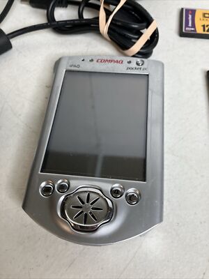 HP Compaq iPAQ Pocket PC Bundle 3670 W/ Accessories Stylus Dock | eBay