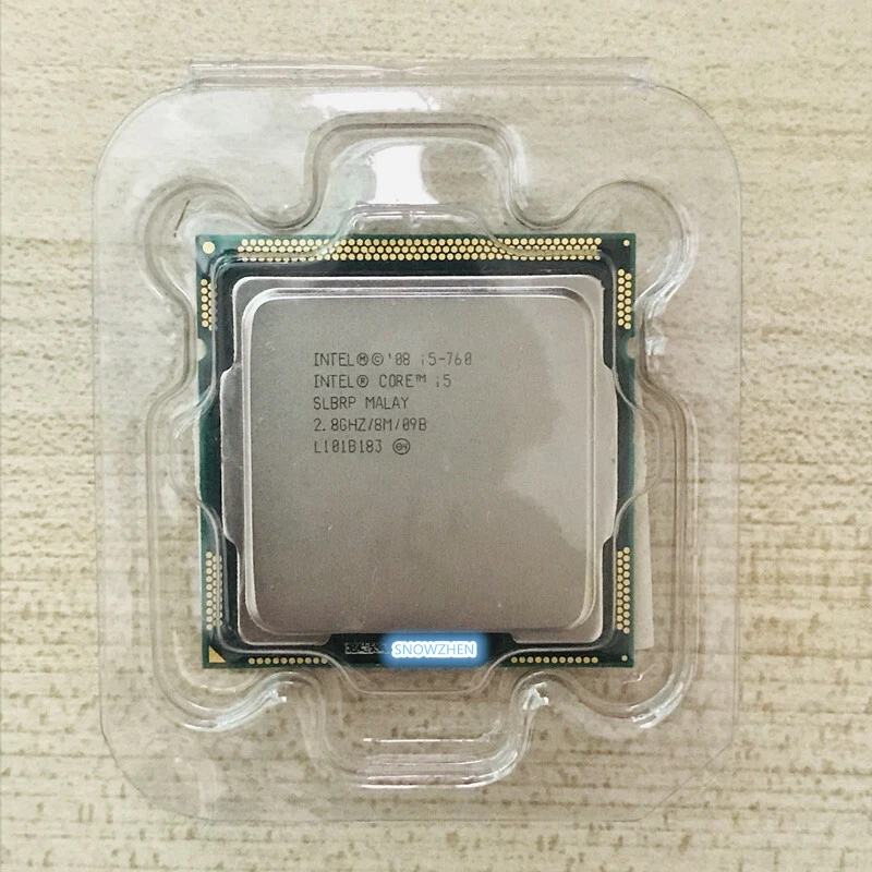Intel Core i5-760 CPU Quad-Core 2.80GHz / 8MB LGA1156 SLBRP Processor - Image 3 of 3
