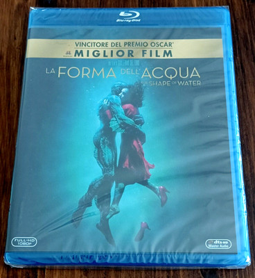 La forma dell'acqua Bluray film di Guillermo Del Toro con Sally Hawkins nuovo