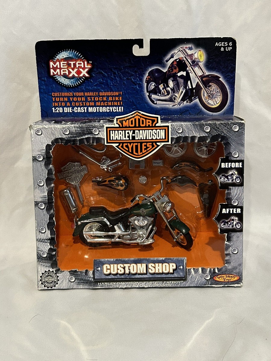 Harley Davidson 1:20 Metal Maxx Diecast Bike FXDL Low Rider - New