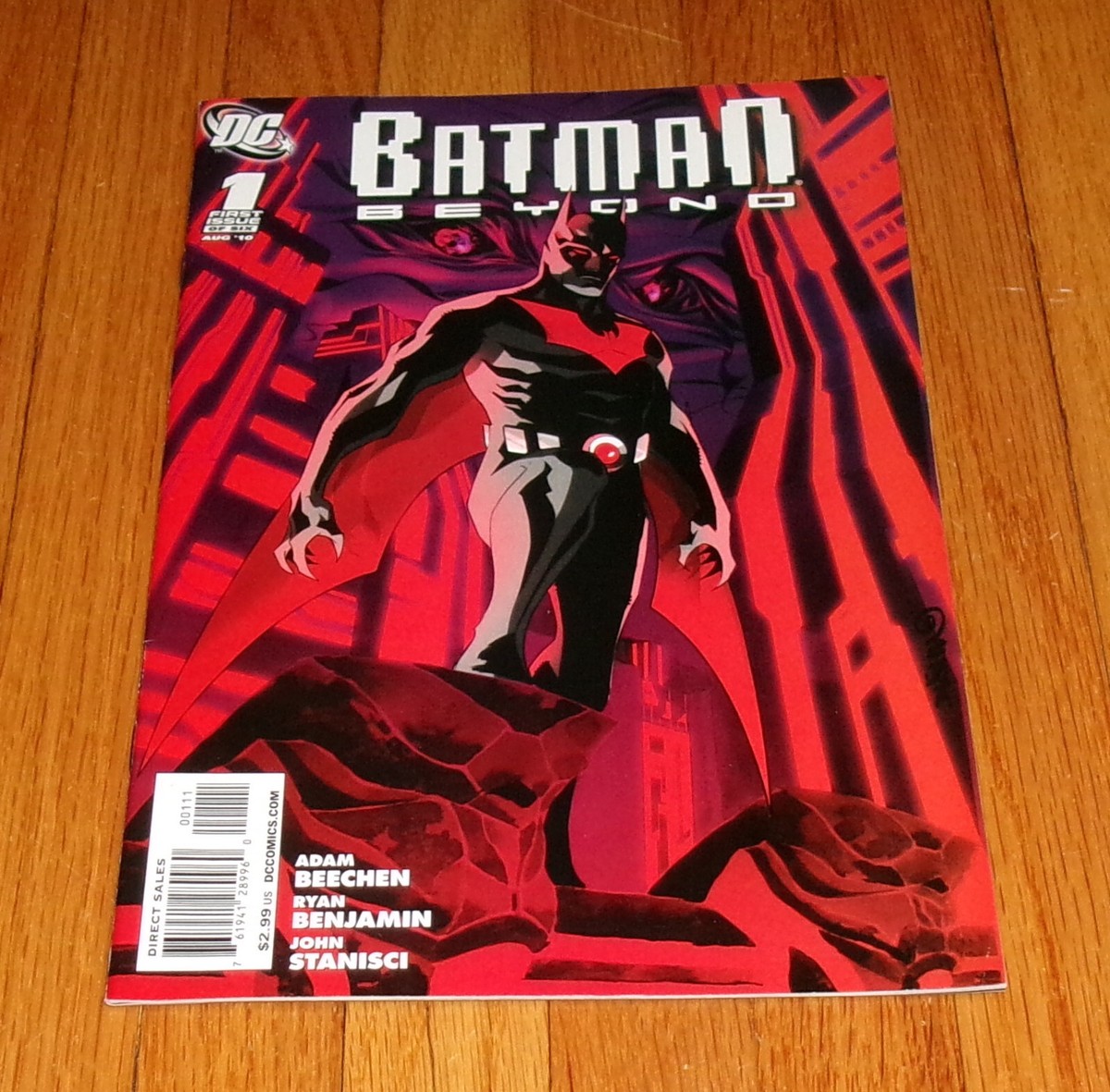 2010 Batman Beyond #1 1st Print DC Adam Beechen Ryan Benjamin | eBay