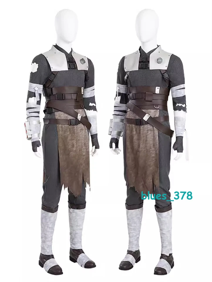 Star Wars Starkiller Men's Halloween Cosplay Costume Outfits Clothing Full Set - Image 2 of 4