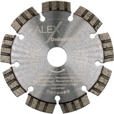 PREMIUM Diamant-Trennscheibe 115 mm passend für Bosch GNF 20 CA Mauernut-Fräse