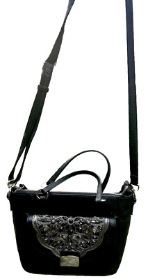 BRIGHTON  BENNETT  Snappy Flap ANJU Leather  Organizer Convertible Crossbody Bag