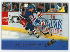 1995-96 Pinnacle Jeff Beukeboom #112 Hockey Card