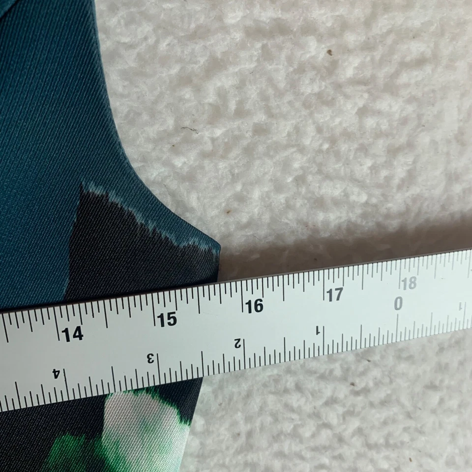 Anthropologie Moulinette Soeurs Women's V-neck Floral Baikal Dress Size 2 8453 Foto 3 de 4