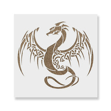 Dragon Stencil - Durable  Reusable Mylar Stencils
