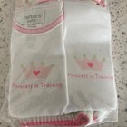 Carter's Baby 3-Piece Set Bodysuit Bib Pants "Princess in Training" Sz 6-9 Month — photo 2