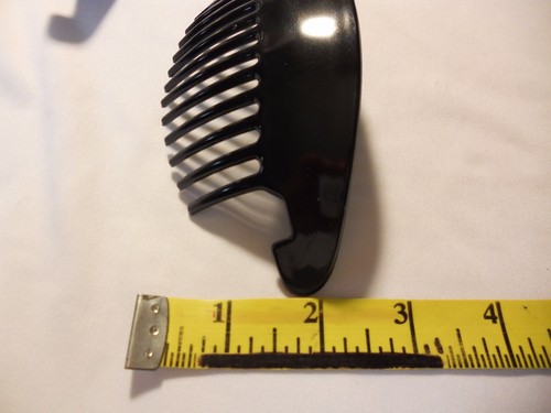 2 set di 2 clip pettine per banana jumbo clip per capelli spessi artiglio mascella ad incastro extra. - Foto 10 di 23