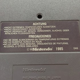 Super Mario Bros. - Nintendo NES Classic Action Adventure Video Game 1985