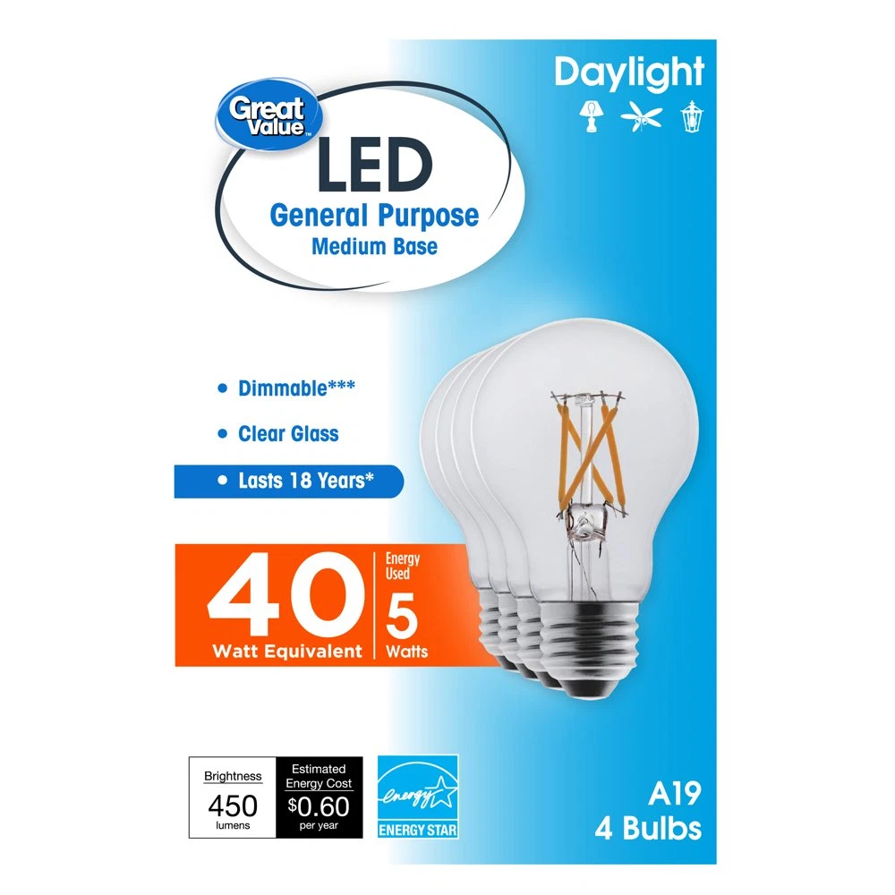 Great value on sale led bulbs