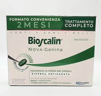 Bioscalin Nova Genina 60 Tabletten Nahrungsergänzungsmittel Absturzsicherung