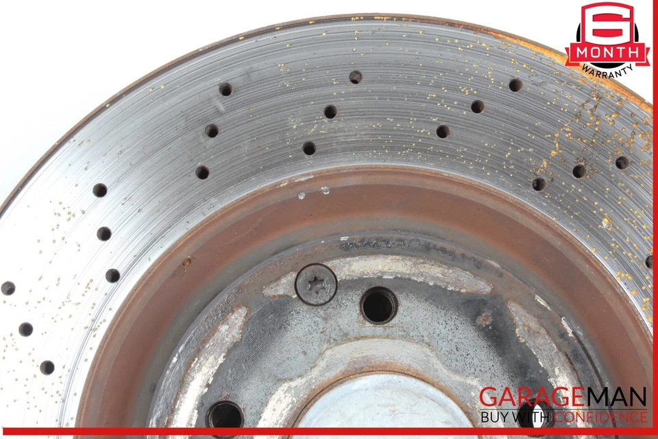 05-07 Mercedes W203 C230 Husillo Delantero Derecho Nudillo con Disco Rotor De Freno Perforado Foto 2 de 4