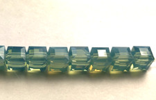 Swarovski Crystal Cubes 8mm 288 pc/FP Pacific Opal 5601